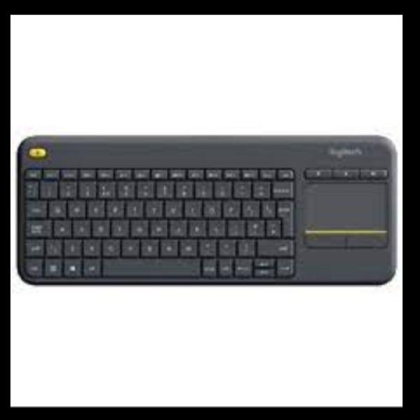 Logitech K400 Plus Wireless Touch Keyboard – Dark (US Intl)
