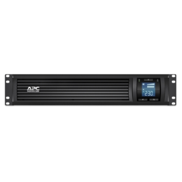 APC Smart-UPS C, Line Interactive, 2000VA, Rackmount 2U, 230V, 6x IEC C13 outlets, USB and Serial communication, AVR, Graphic LCD