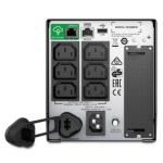 APC Smart-UPS, Line Interactive, 750VA, Tower, 230V, 6x IEC C13 outlets, SmartConnect Port+SmartSlot, AVR, LCD