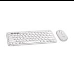 Logitech Pebble 2 Bluetooth Keyboard Combo – Tonal White (US Intl)