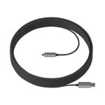 Logitech Strong USB 3.1 Cable – Graphite (10M AOC Cable)