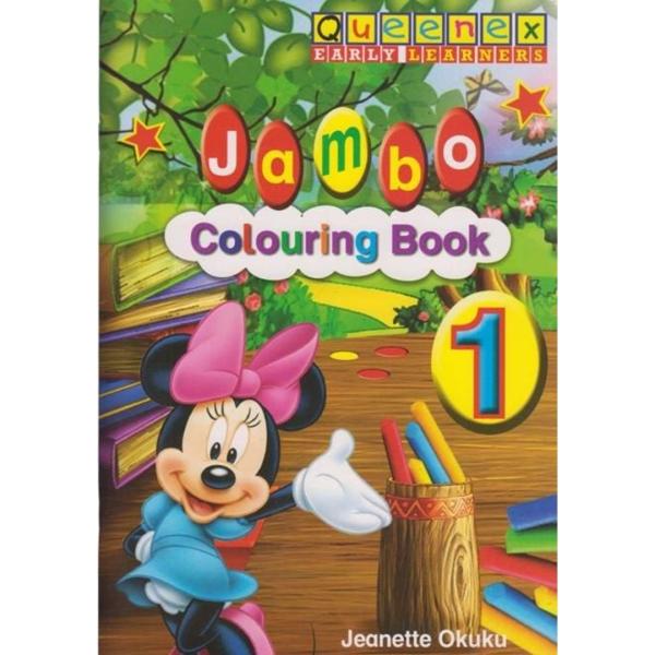 Queenex Early Learning Jambo Colouring 1
