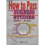 How to Pass KCSE Business F1&2
