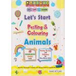 Queenex Early Learners Pasting & Col Animals
