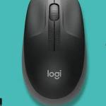 Logitech M190 Full-Size Wireless Mouse – Mid Grey