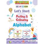 Queenex: Let's Start Pasting & Colouring Alphabet